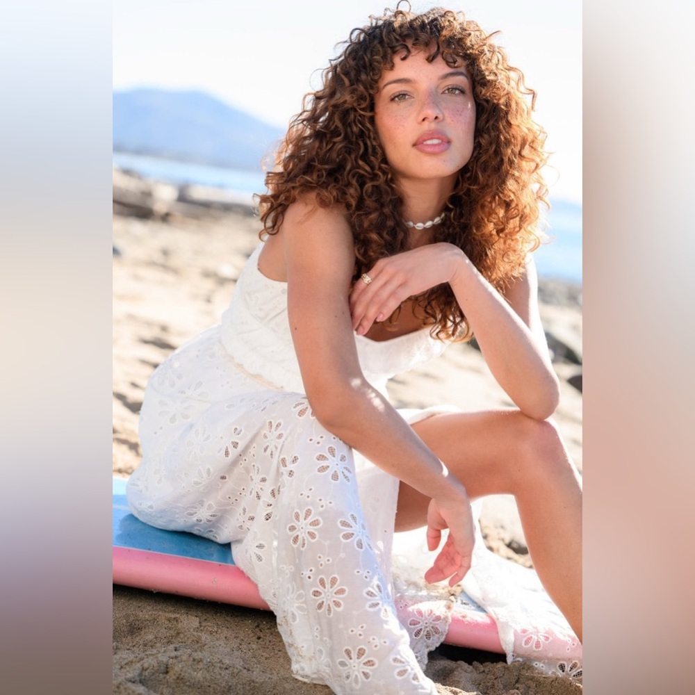 Alterd State Eyelet White Lace Dress